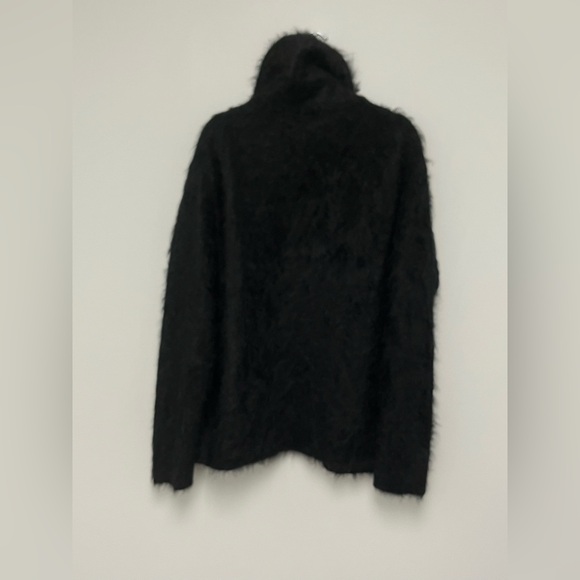 R13 Shawled Cashmere Distressed Edge Cardigan - Black. $1995 - Picture 16 of 16